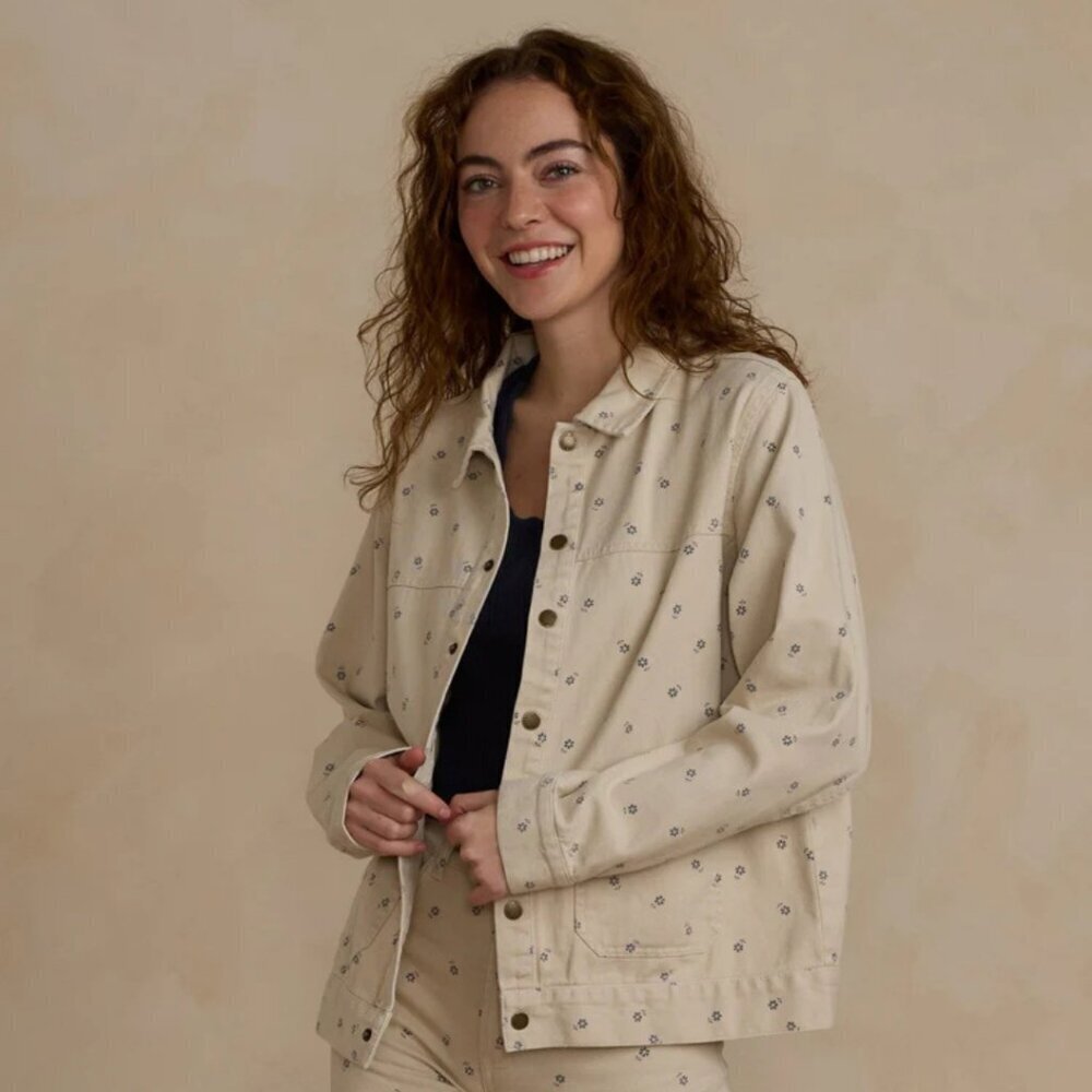 NWT - Rylee + cru Denim Chore Coat | Blue Daisy​​​